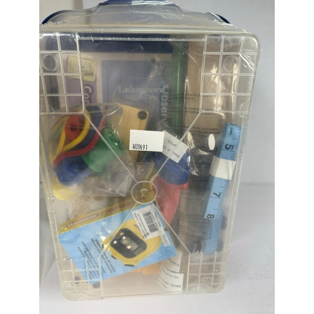 Lakeshore Learning Force & Motion Science Activity Tub Kit FF984 Complete NEW